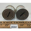 Image 7 : LOT OF 2 - WHITE ROSE ULTRA MOTOR OIL 4OZ COIN BANKS 