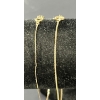 Image 2 : LOT OF 2 - 10K GOLD CHAIN BRACELETS