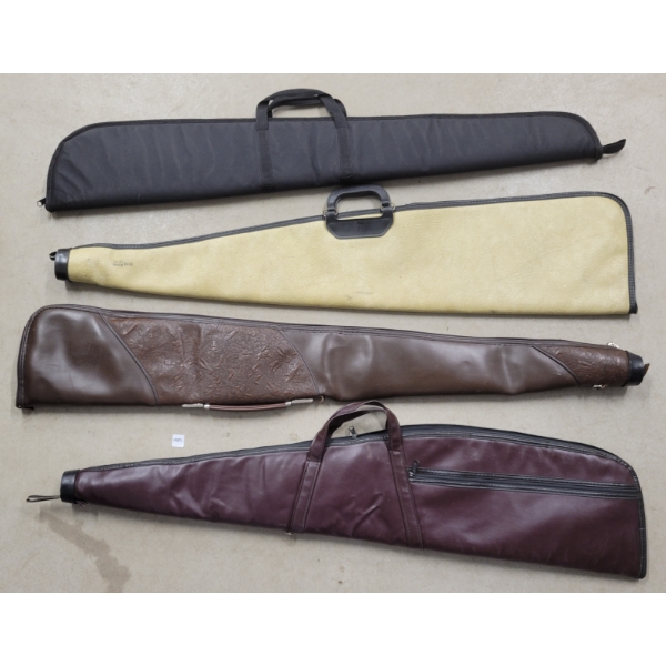 LOT OF 4 - SOFT GUN CASES - INCL TRAILMARKER 