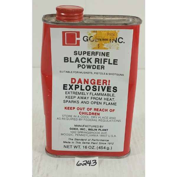 POWDER: GOEX FFFG - 16OZ
