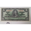 Image 1 : 1937 CDN $1 BANKNOTE