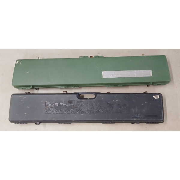 LOT OF 2 - HARD GUN CASES
