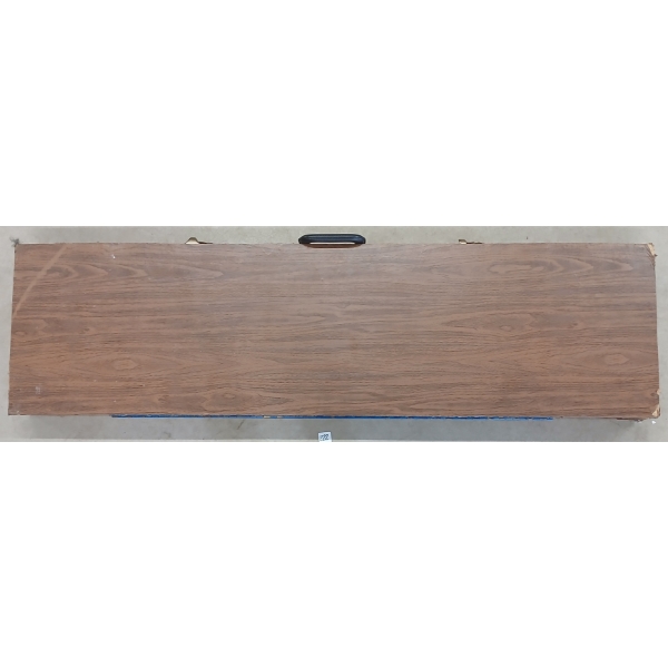 HARD LONG GUN CASE W/ BRASS HARDWARE