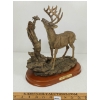 Image 2 : "MORNING HARVEST" DUCKS UNLIMITED CANADA BRONZE STATUE