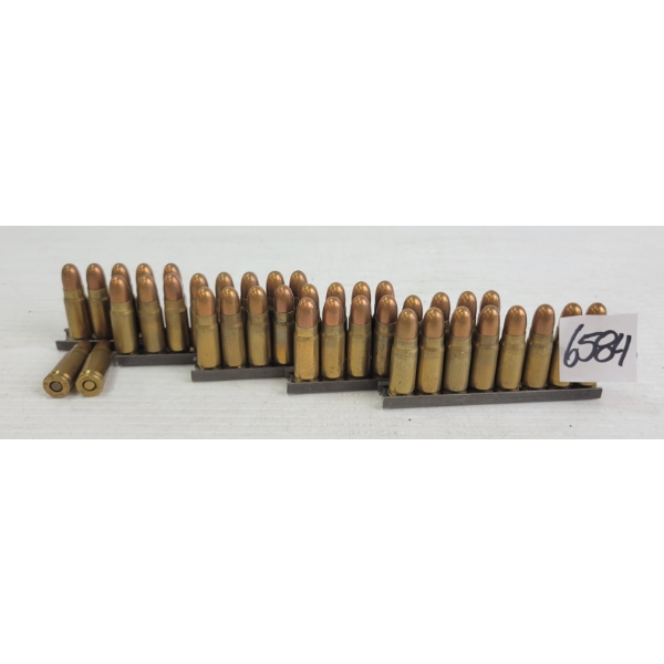 AMMO: 39X MILITARY ISSUED 7.62X25MM ON STRIPPER CLIPS