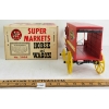 Image 4 : MARX A&P TEA CO. SUPER MARKET HORSE & WAGON W/ ORIG BOX