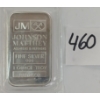 Image 1 : JOHNSON MATTHEY FINE SILVER .999 TROY OZ BAR