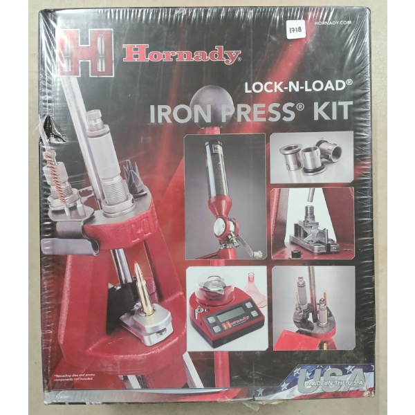 HORNADY LOCK-N-LOAD IRON PRESS KIT - AS NEW