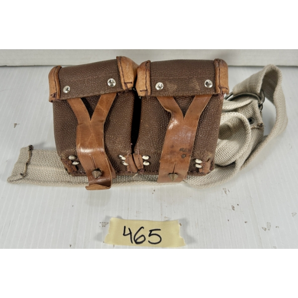 MOSIN NAGANT STRIPPER CLIP POUCH W/ NON-MATCHING BELT