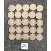 Image 1 : LOT OF 25 - 2005 CDN 50 CENT COINS