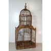 Image 1 : VINTAGE WOOD & WIRE BIRDCAGE 