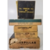 Image 4 : LOT OF 5 - VINTAGE CATERPILLAR & CLEVITE PARTS - INCL ENGINE BEARINGS & GASKETS