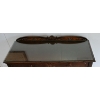 Image 7 : H. KRUG FURNITURE CO. TIGER OAK BUFFET W/ GLASS TOP