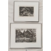 Image 1 : LOT OF 2 - "THE DINGLE ROAD IN WINTER 2" & "NOVEMBER NOON" BY ROSEMARY ELIZABETH KILBOURNE