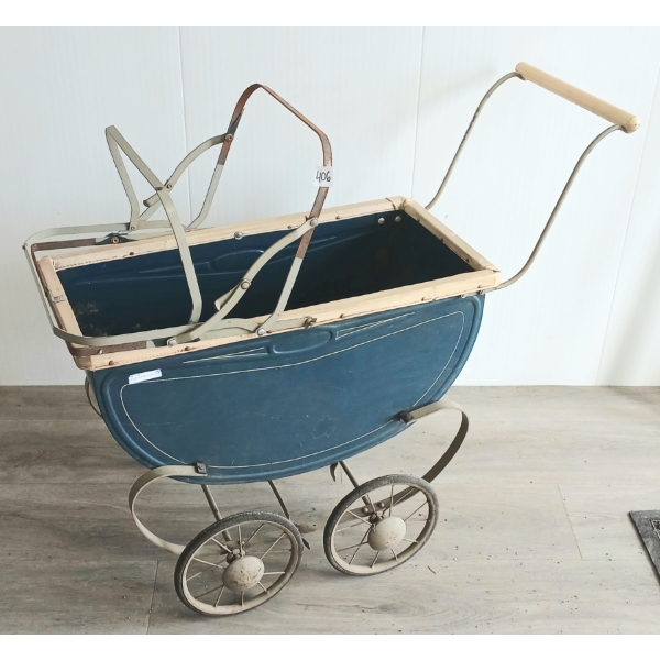 SUNSHINE METAL PRODUCTS CHILDRENS DOLL PRAM