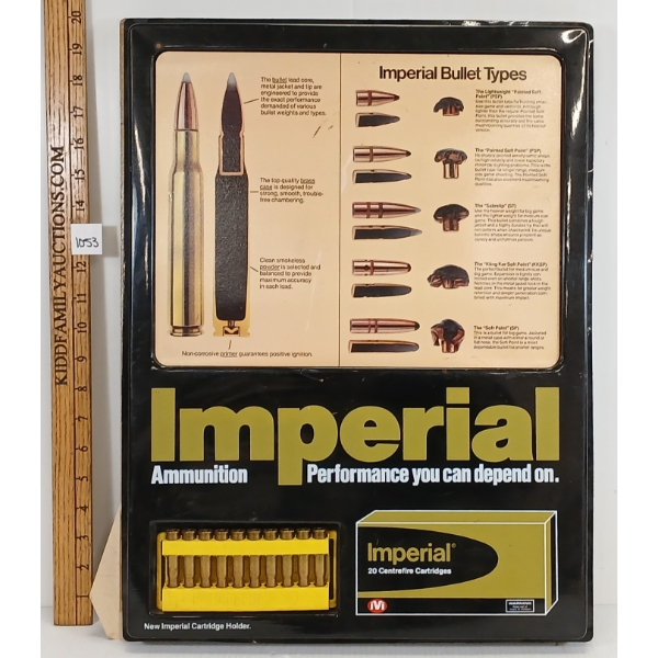 IMPERIAL AMMUNITION COUNTER TOP DISPLAY