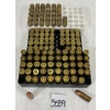 Image 1 : AMMO / BRASS: 50 X MIXED 9 MM LUGER - LIVE & 76 X BRASS