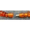 Image 5 : LOT OF 3 - AMBER BEADED NECKLACE, EARRINGS & BROOCH