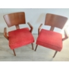 Image 5 : LOT OF 2 - MID-CENTURY MODERN STYLE DANISH LOUNGE CHAIRS 