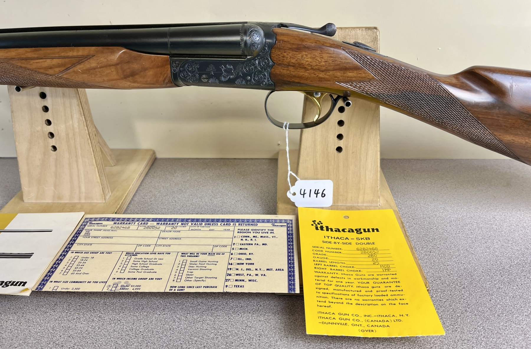 ITHACA MODEL 280 IN 20 GA