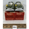 Image 2 : LOT OF 2 - SAUNDERS MILITARY POLICE CARS W/ POWERFUL FRICTION MOTOR & SIREN