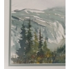 Image 3 : MOUNTAINSCAPE BY ROBERT HAINES (PRS CDN ARTIST) - FRAMED PRINT