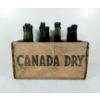 Image 4 : LOT OF 12 - BELFAST MINERAL WATER CO. GREEN EMBOSSED BOTTLES & CANADA DRY CRATE