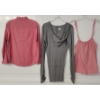 Image 2 : LOT OF 3 - WOMEN'S CARDIGAN, BUTTON-UP & TANK-TOP - MFG POLER, RAGWEAR & WESC