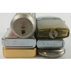 Image 3 : LOT OF 6 - GOLD & SILVER TONE LIGHTERS - KYMC, LDL, ETC