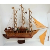 Image 7 : CHINESE JUNK SHIP MODEL W/ REVOLVING STAND