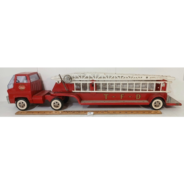 TONKA PRESSED STEEL FIRE TRUCK