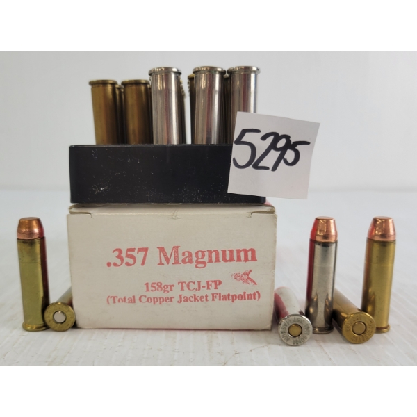 AMMO: 85X MIXED .357MAG - 158GR