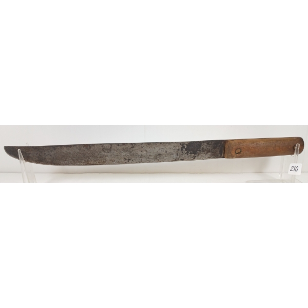 UNMARKED ANTIQUE BUTCHER KNIFE