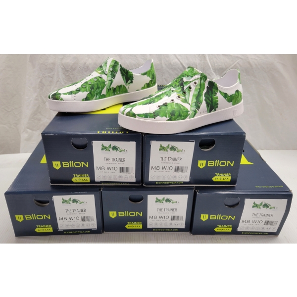 LOT OF 5 - BIION SHOES - THE TRAINERS PALM BEACH STYLE