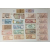 Image 2 : LOT OF 22 - WORLD BANKNOTES - MEXICO, JAMAICA, BAHAMAS, IRAN, REPUBLIC OF ITALY, ETC