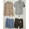 Image 1 : LOT OF 4 - MEN'S CLASSIFIED BUTTON-UP SHIRTS & SHORTS