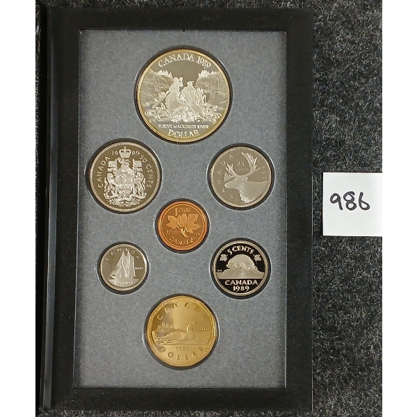 1989 RCM PROOF SET