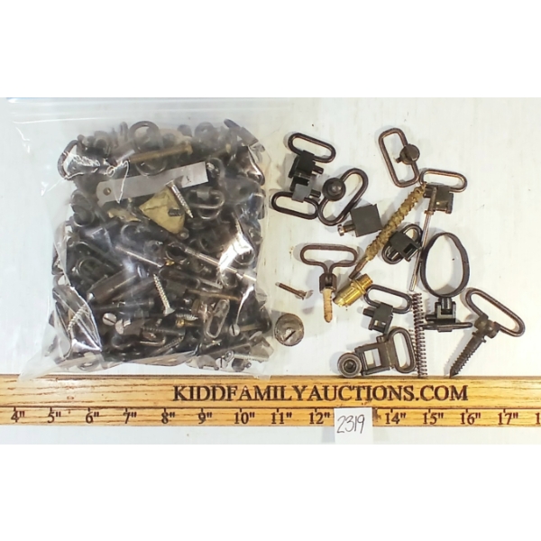 JOB LOT - SWIVEL SCREWS & HARDWARE