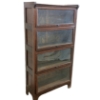 Image 1 : BARRISTER BOOKCASE - MAHOGANY