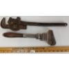 Image 1 : LOT OF 2 -  PIPE WRENCHES