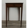 Image 1 : SINGLE DRAWER CHERRY SIDE TABLE