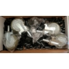 Image 1 : QTY OF SHELF CLIPS & 4 LOCKING WHEELS FOR ULINE SHELVING