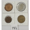 Image 2 : LOT OF 4 - CORONATION COINS - INCL 1937 ROYAL VISIT