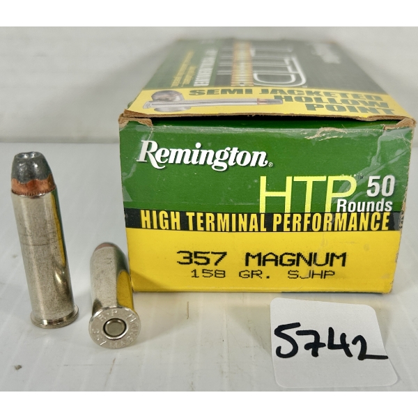 AMMO: 50X REMINGTON .357 MAG - 158 GR HP