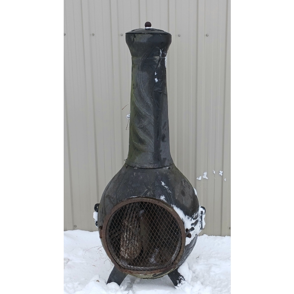 CAST ALUMINUM CHIMINEA 
