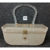 Image 1 : PATRICIA LUCITE BOX CLUTCH PURSE
