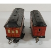 Image 5 : LOT OF 2 - AMERICAN FLYER PREWAR TIN TRAIN CARS