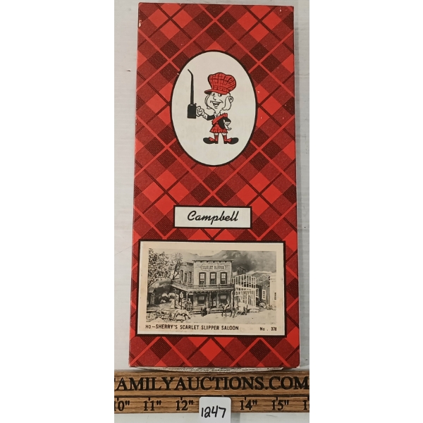 CAMPBELL SCARLET SLIPPER SALOON KIT #378