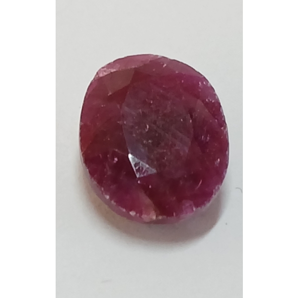 NATURAL RUBY - OVAL