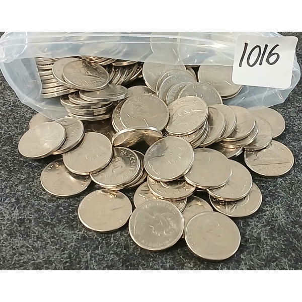 5LBS CDN NICKELS - MIXED DATES